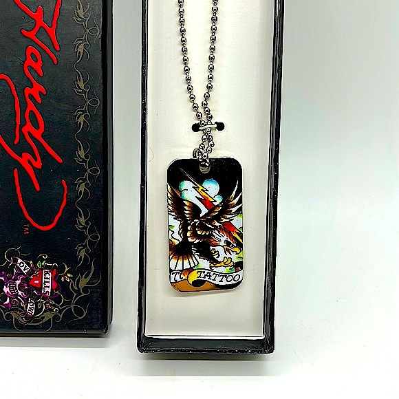 Ed Hardy NIB Sexy Eagle Necklace 🦅🔥🔥 - Picture 3 of 7